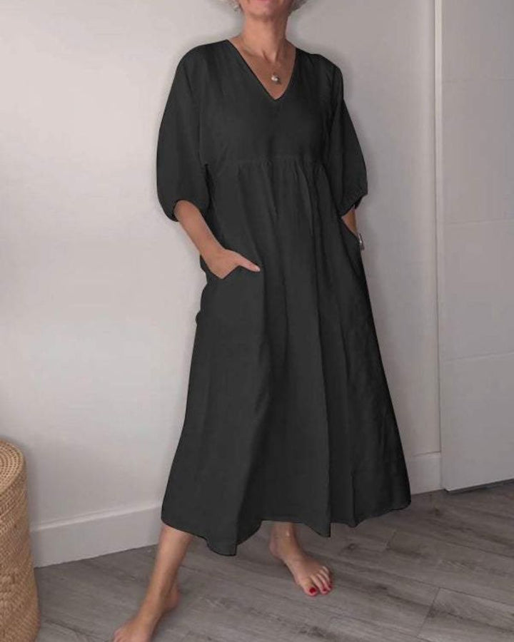 Corvalyn™ - Elegant Flowing Maxi Dress