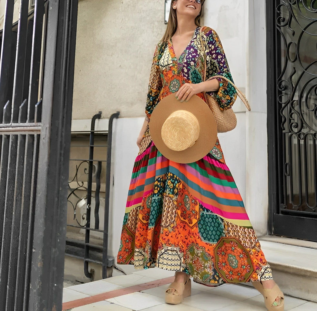 Chic Bohemian Elegance Dress