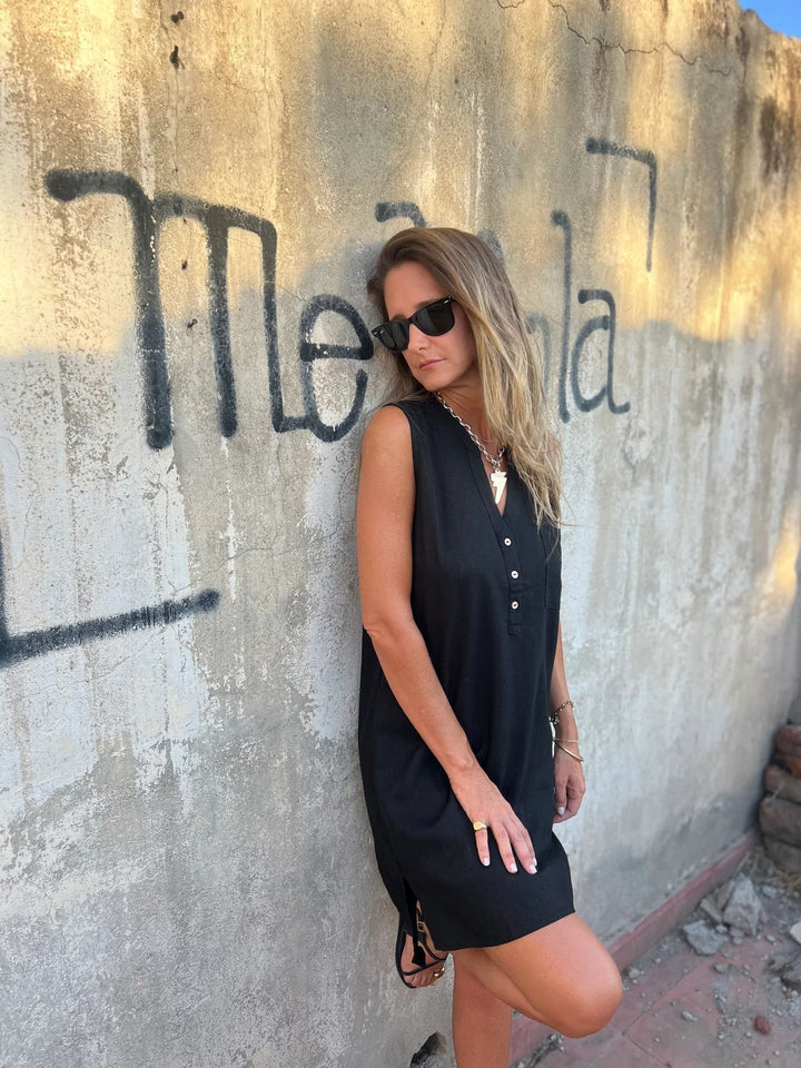 Macy™ - Comfortable Cotton and Linen Summer Dress