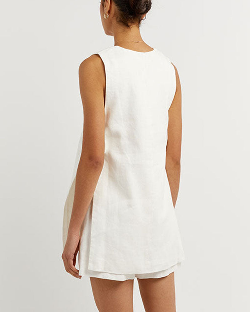 Fiona™ - Sleeveless Button Set