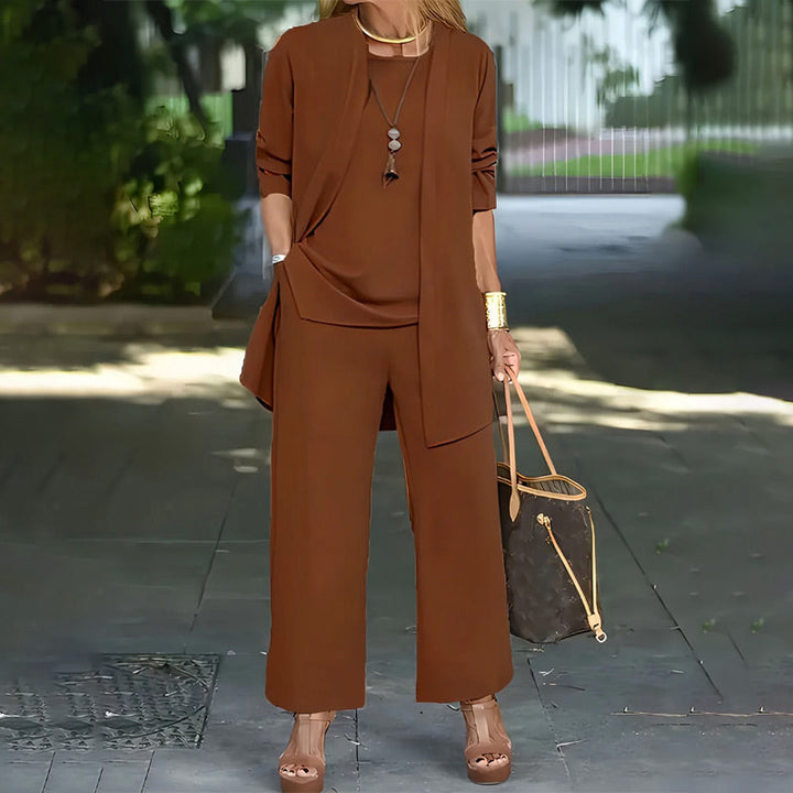 Chic 3-piece Relaxed Fit Ensemble for Women
