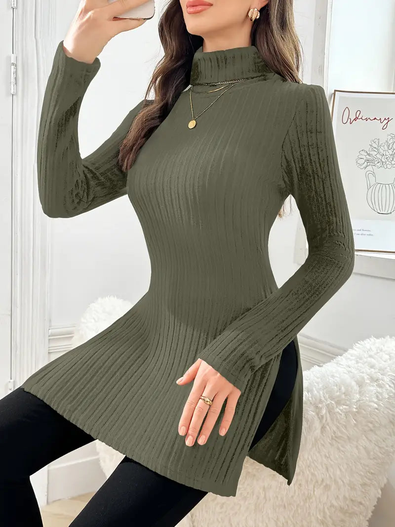 Sarah - Elegant Slim-Fit Long-Sleeved Sweater For Autumn
