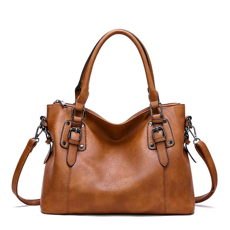 Dagfrid | Versatile and Stylish Bag in Warm Caramel Brown