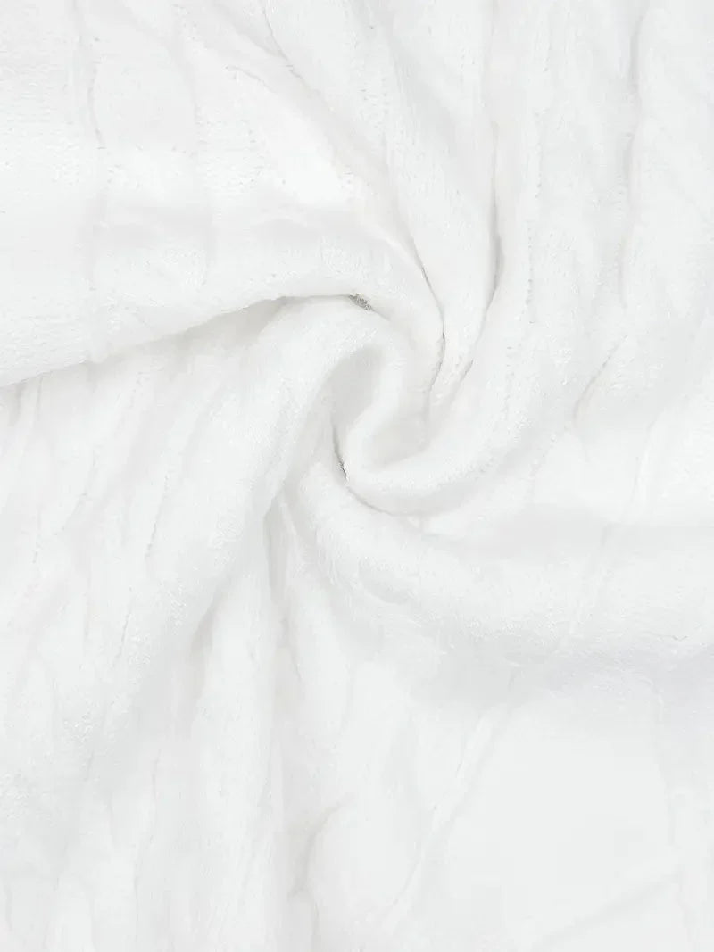 Brit & Boho™️ | Viscose Blend Knit Quarter Zip