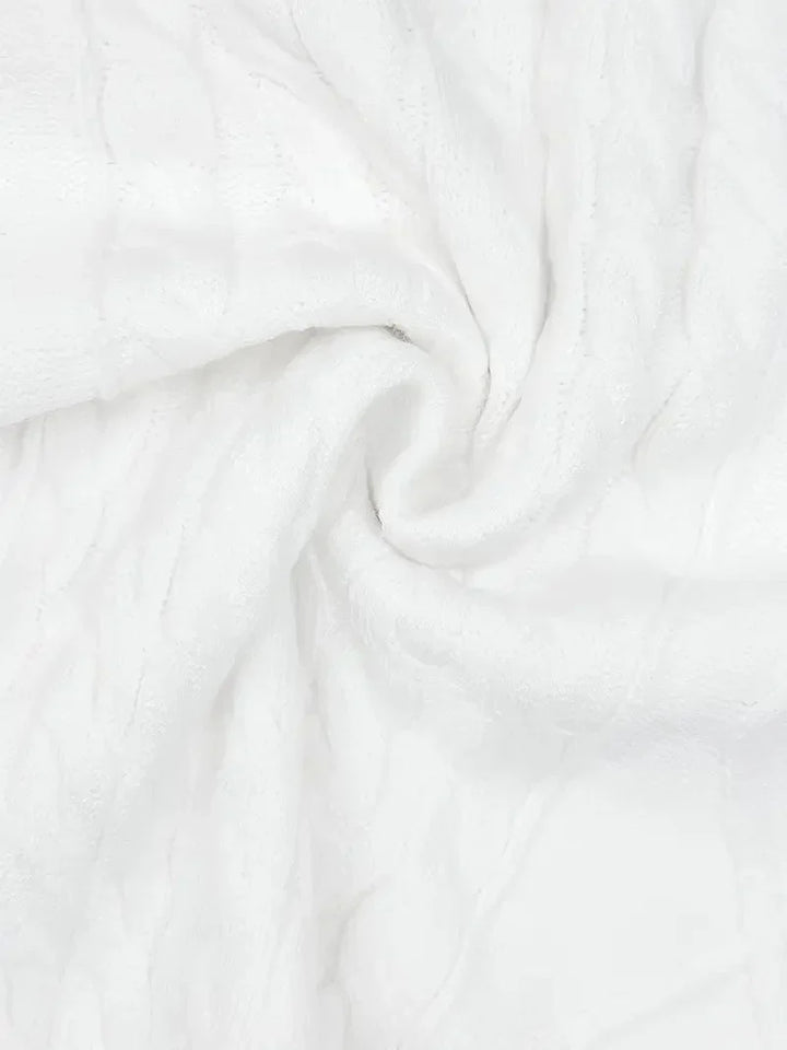 Brit & Boho™️ | Viscose Blend Knit Quarter Zip
