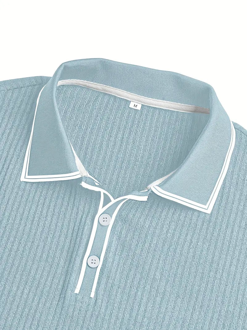 Emilio™ - Men's Tailored Ribbed Polo