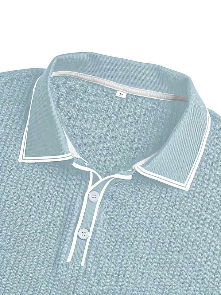 Emilio™ - Men's Tailored Ribbed Polo