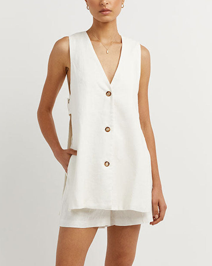 Fiona™ - Sleeveless Button Set
