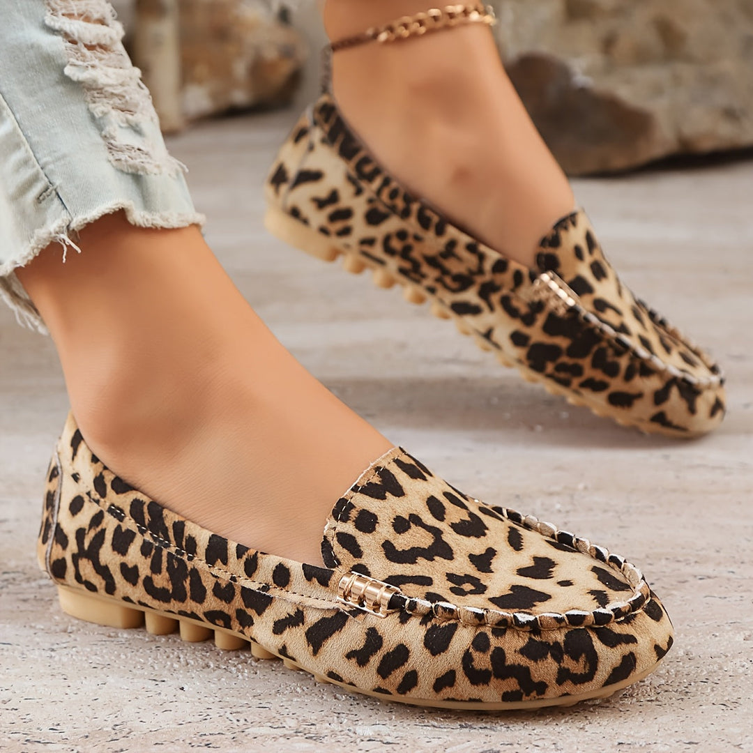 Jennifer | Leopard Print Slippers