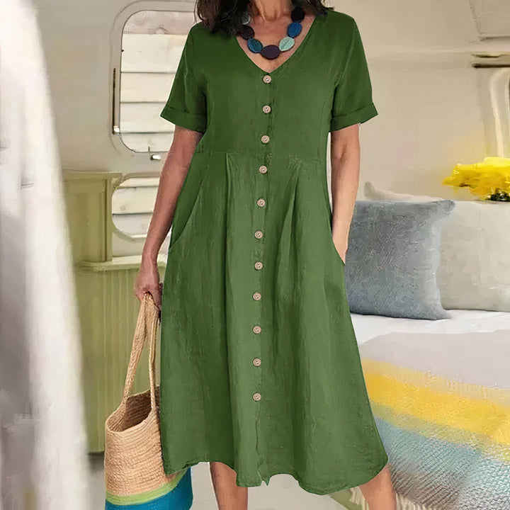 Briar - Effortless Button Dress