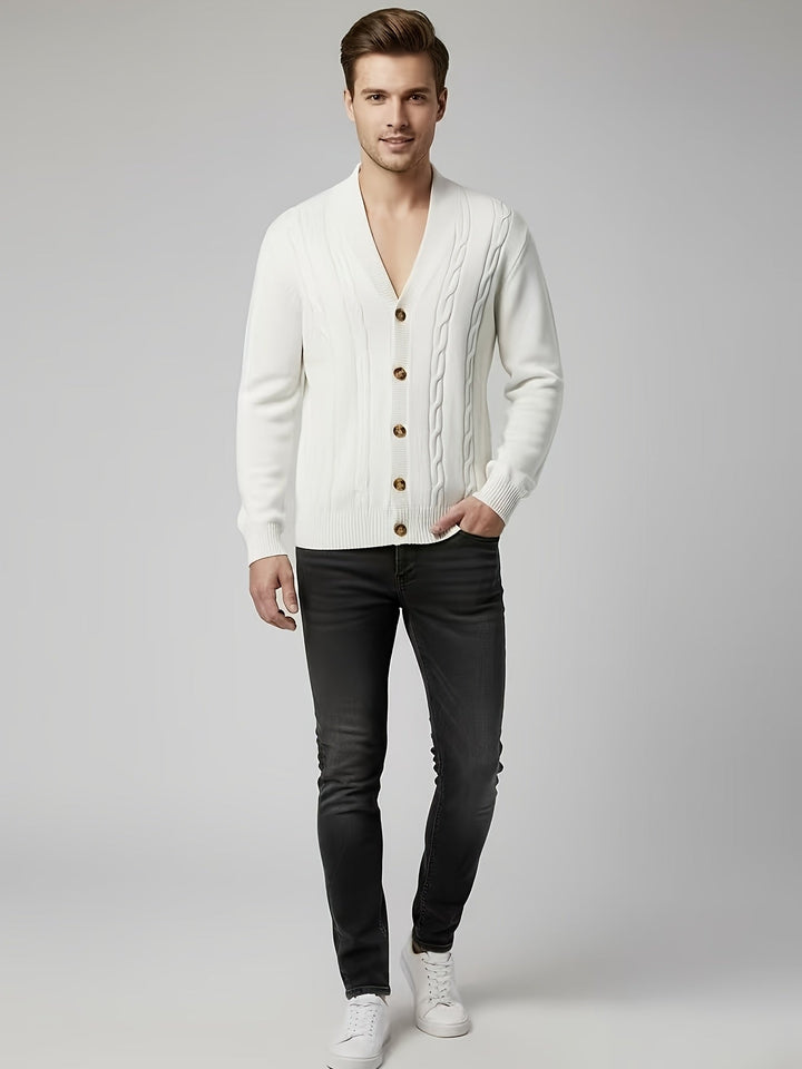 Donovan | Men's long-sleeve button-up cardigan