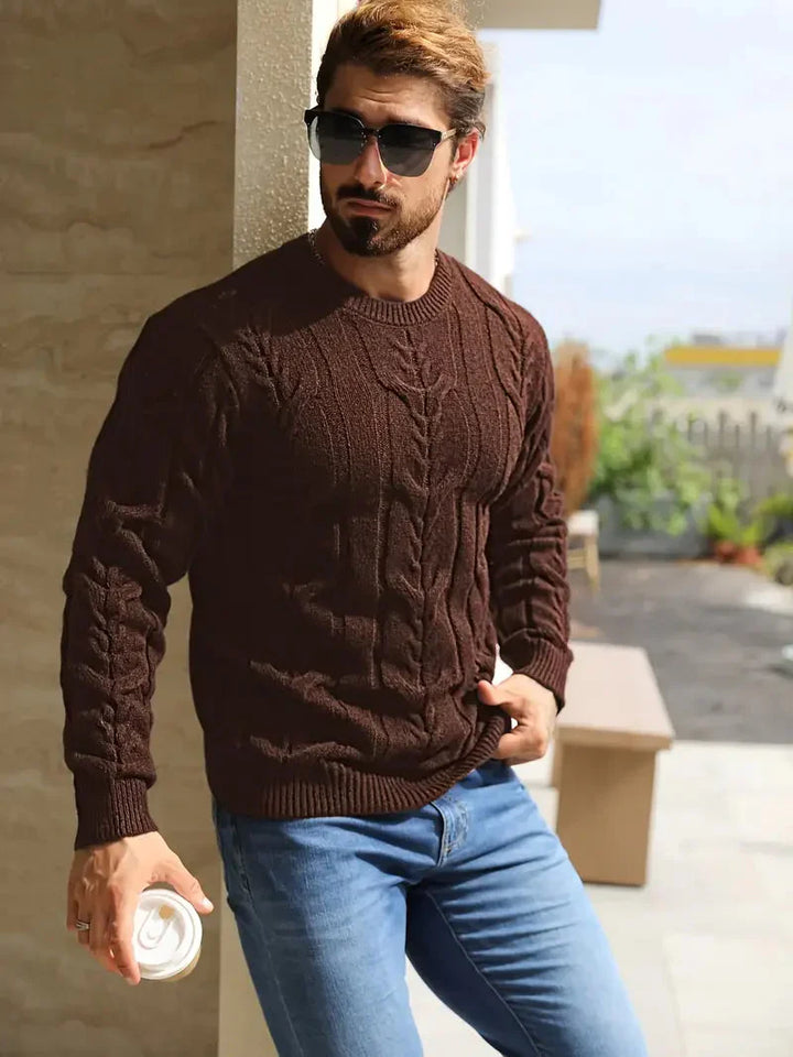 Brit & Boho™️ | Graphica Geo Knitted Jumper