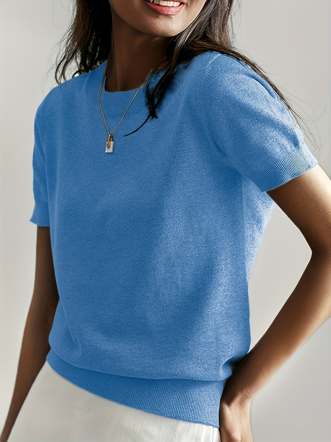 Anais™ - Lightweight, Casual Short-Sleeve Top