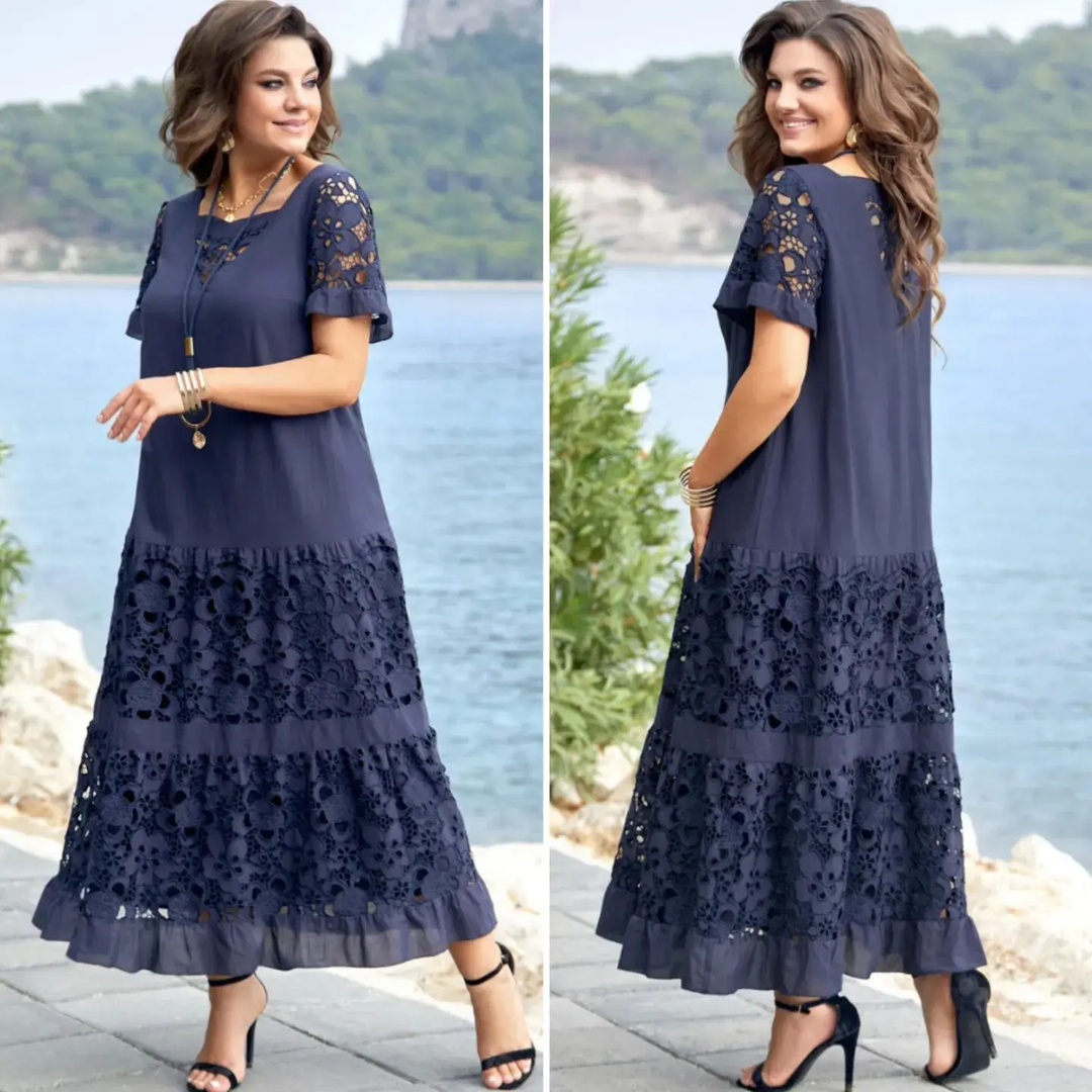Cora™ - Elegant Pleated Women's Dress