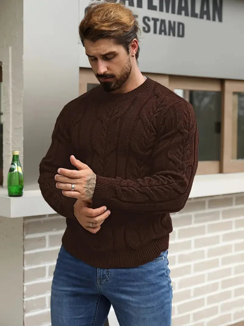 Brit & Boho™️ | Graphica Geo Knitted Jumper