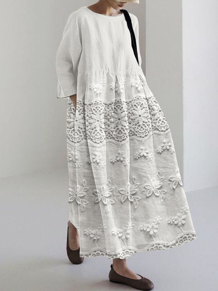 Thalina™ - Top-Printed Dress
