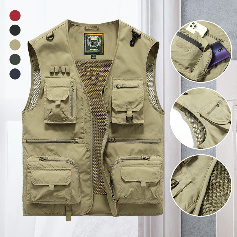 Lorenzo - Multi-Pocket Summer Vest