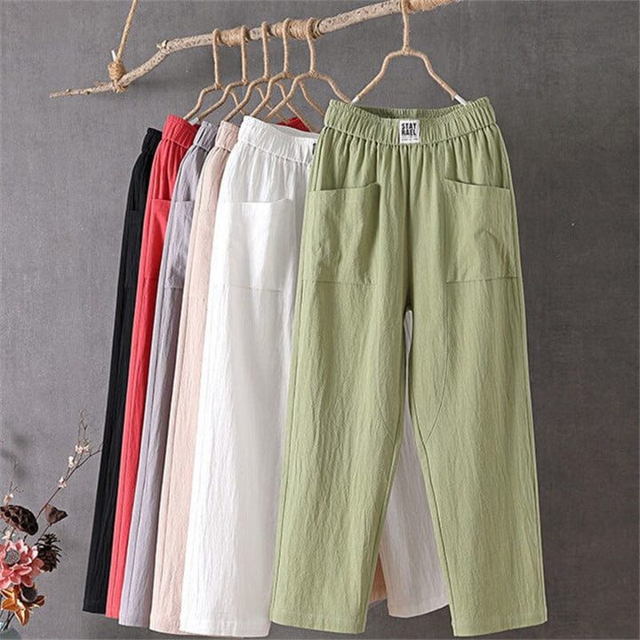 Olivia™ - Linen Blend Trousers