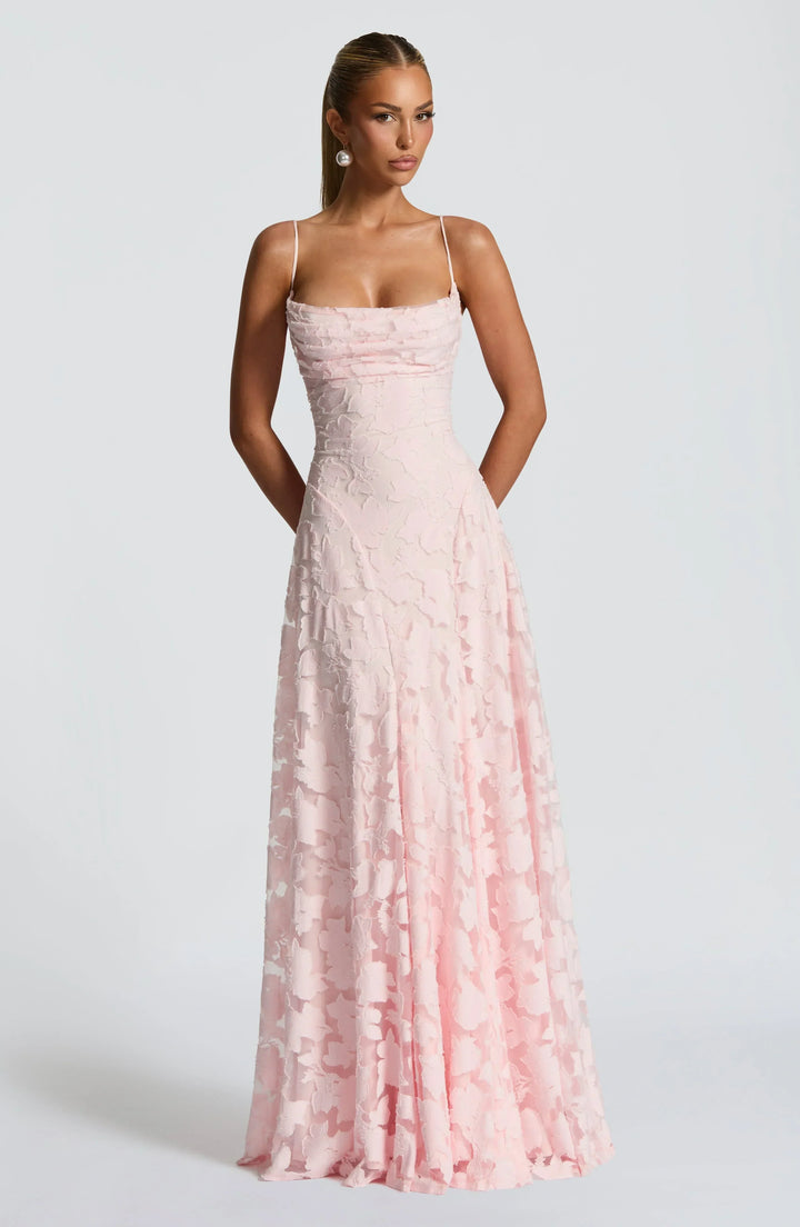Lucina | Elegant maxi dress with timeless sophistication