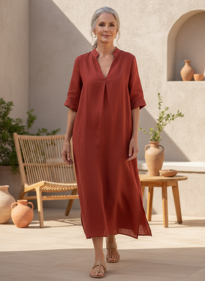 Amalie - Casual Leisure Dress