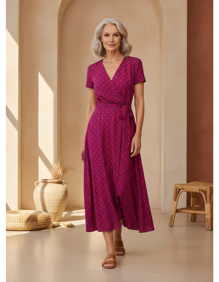 Leanne - Elegant Dress with Tummy Control
