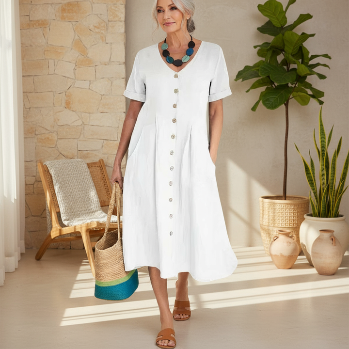 Briar - Effortless Button Dress
