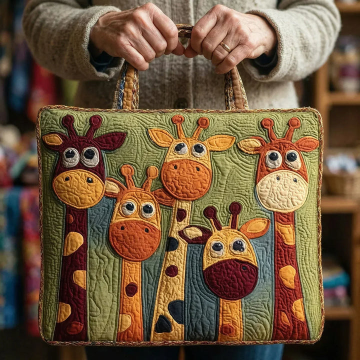 Padded Bag - Giraffe