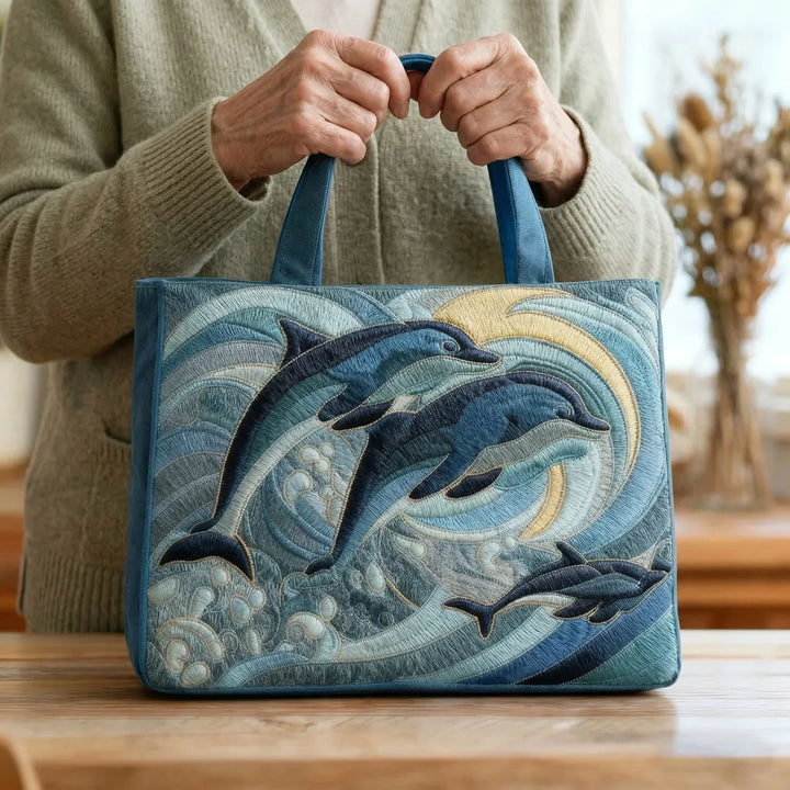 Handmade Bag - Dolphin of the Ocean