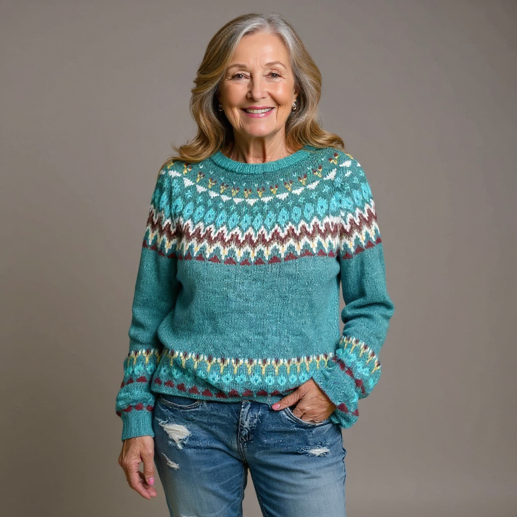 Sofia | Vintage Handmade Icelandic Sweater