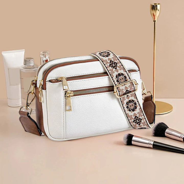 Nylah Shoulder Bag with Colorful Straps