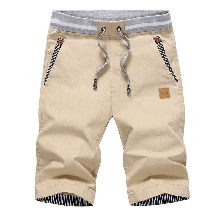 Eden | Knee-Length Shorts with Drawstring and Pockets