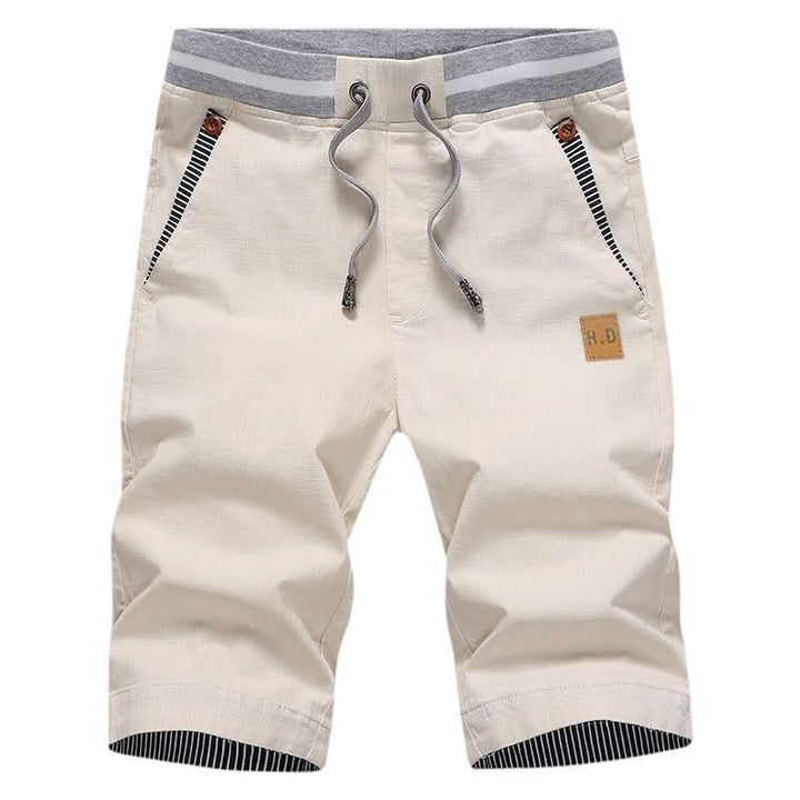 Eden | Knee-Length Shorts with Drawstring and Pockets