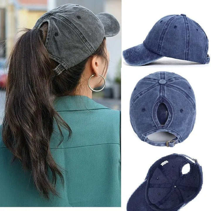 Pferdeschwanz Baseballcap mit UV-Schutz