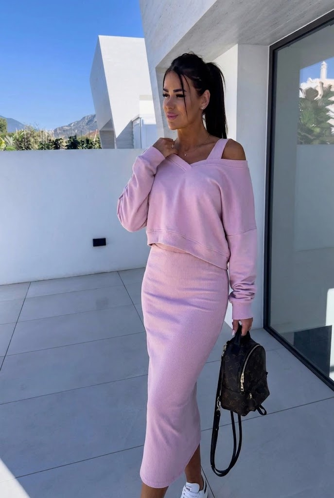 Andrea™ - Casual Sweatshirt and Dress Set
