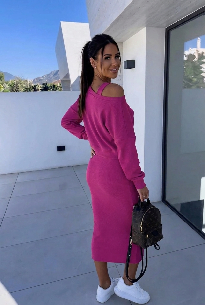 Andrea™ - Casual Sweatshirt and Dress Set
