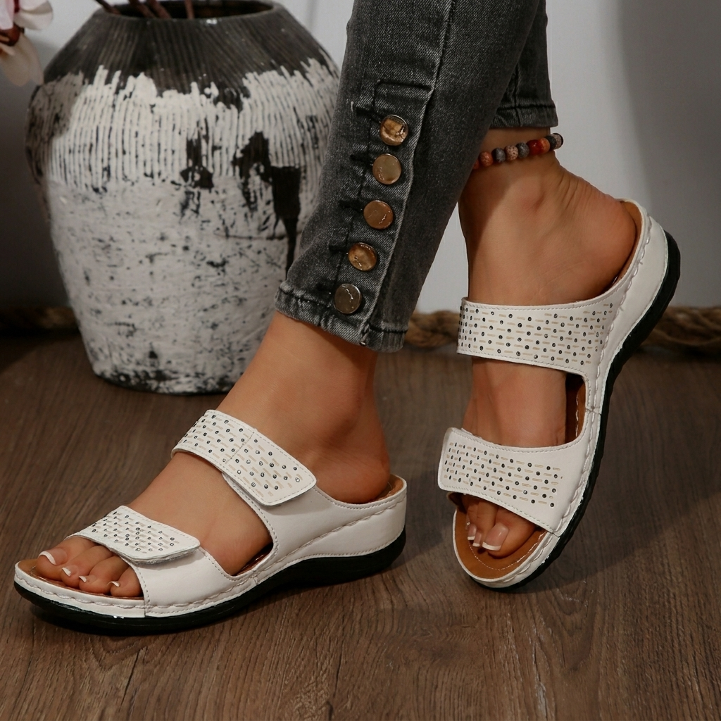 Women's Casual Orthopedic Sandals with Breathable Hollow Design