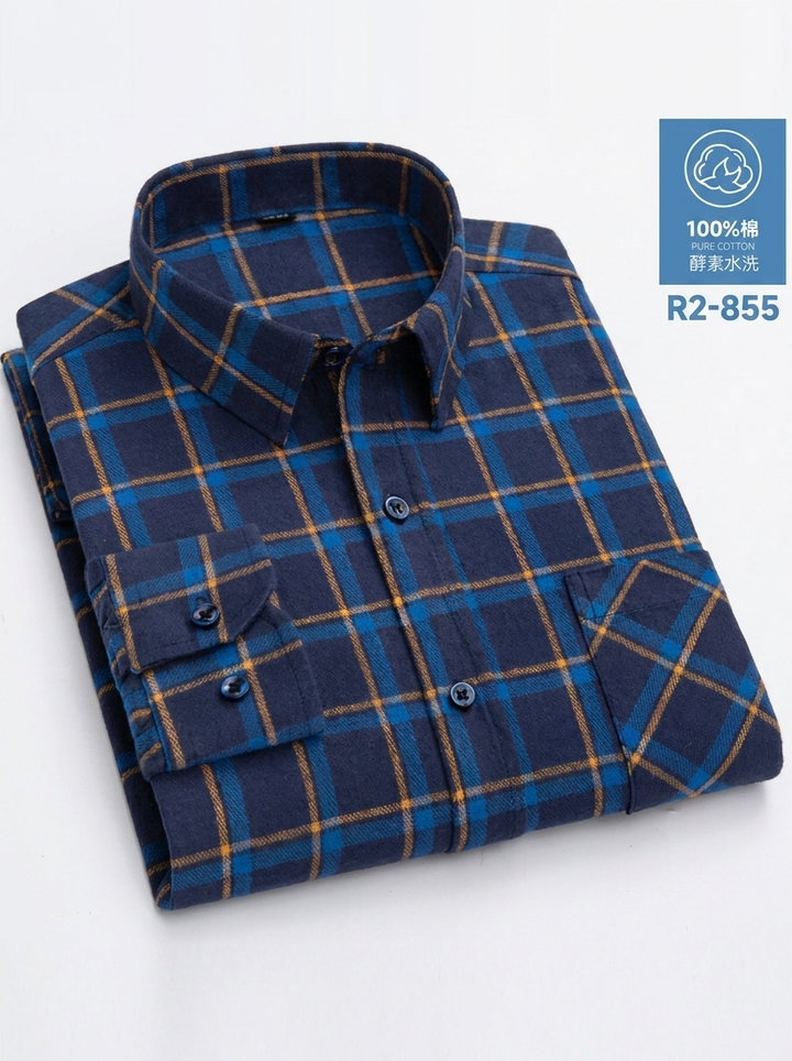 Apollo™ - Classic Check Shirt for Men
