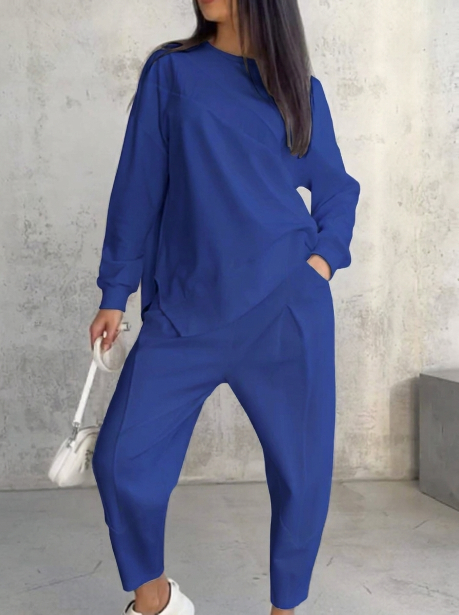 Lotte | Two-piece set with round neck and long sleeves