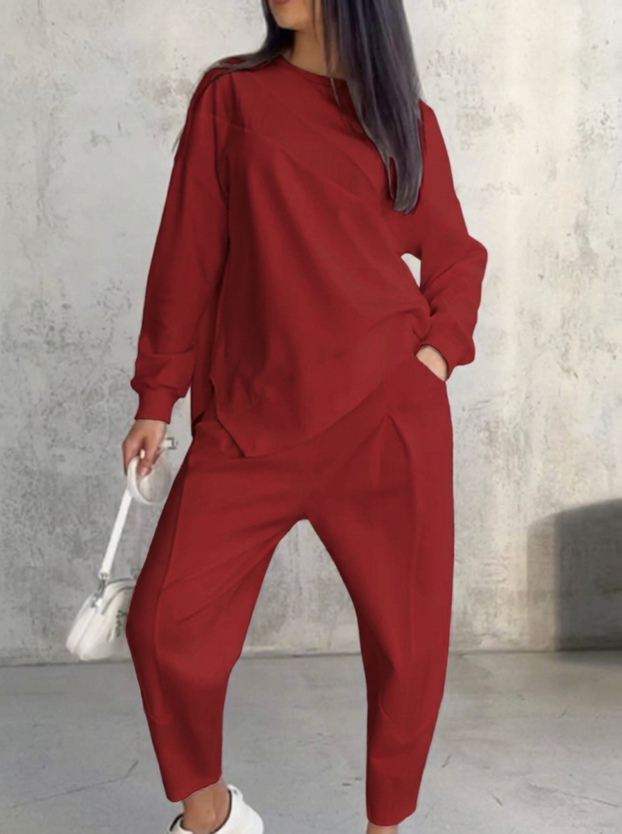 Lotte | Two-piece set with round neck and long sleeves