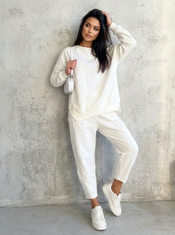 Lotte | Two-piece set with round neck and long sleeves