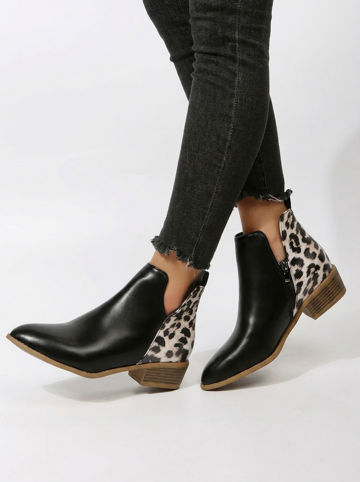Paola | Animal Print Boots