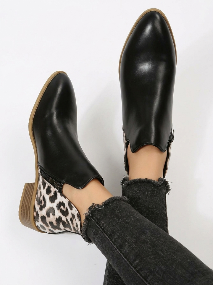 Paola | Animal Print Boots