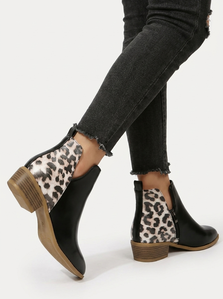 Paola | Animal Print Boots