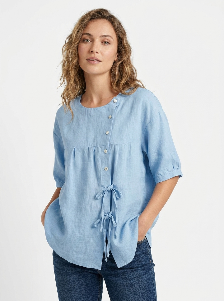 Lily | Vintage-inspired Loose Fit Blouse