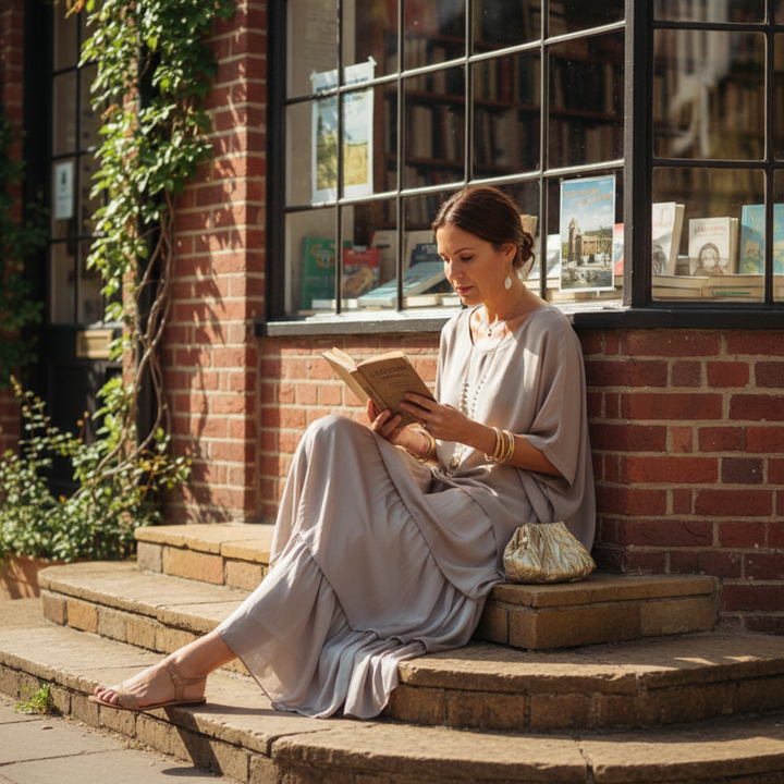 Susan™ | Elegant, long, flowing dress