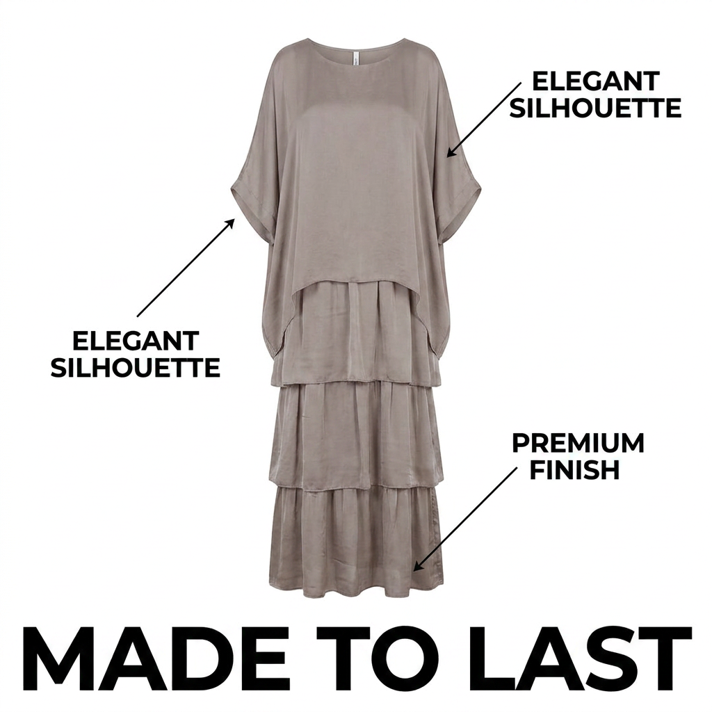 Susan™ | Elegant, long, flowing dress