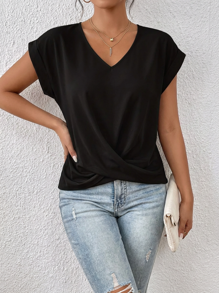 Sarah™ - Casual V-Neck T-Shirt