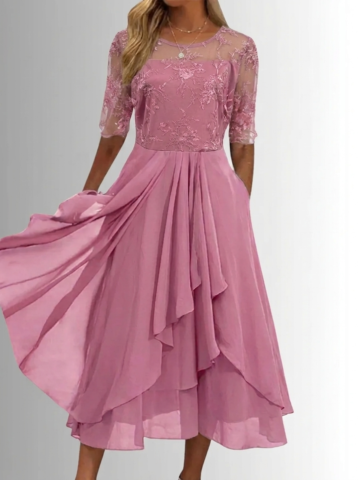 Rhonda™ - Elegant Lace Dress