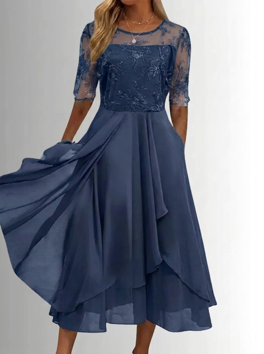 Rhonda™ - Elegant Lace Dress