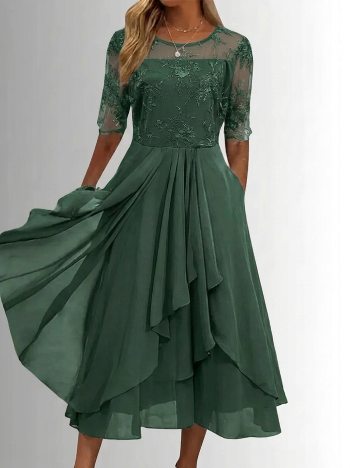 Rhonda™ - Elegant Lace Dress